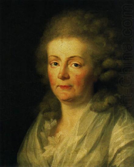 johann friedrich august tischbein Portrait of Anna Amalia of Brunswick olfenbutel china oil painting image